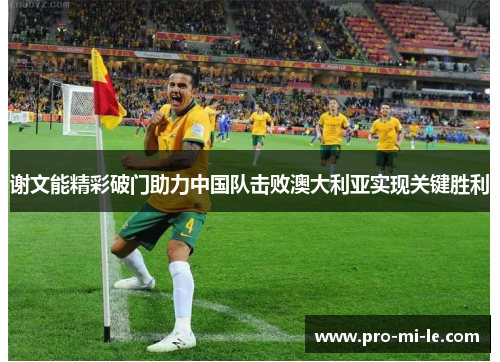 谢文能精彩破门助力中国队击败澳大利亚实现关键胜利